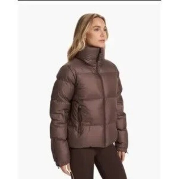 Vuori Hillside Down puffer Jacket brown Sz M - Picture 2 of 11